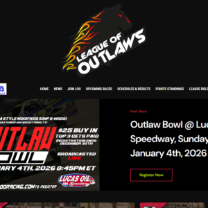 iRacing League Website
